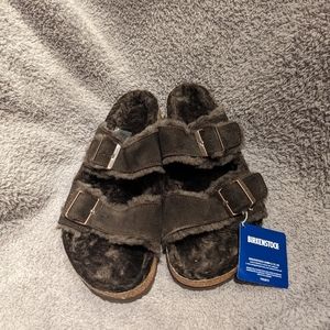 Birkenstock Arizona Shearling - mocca (45)